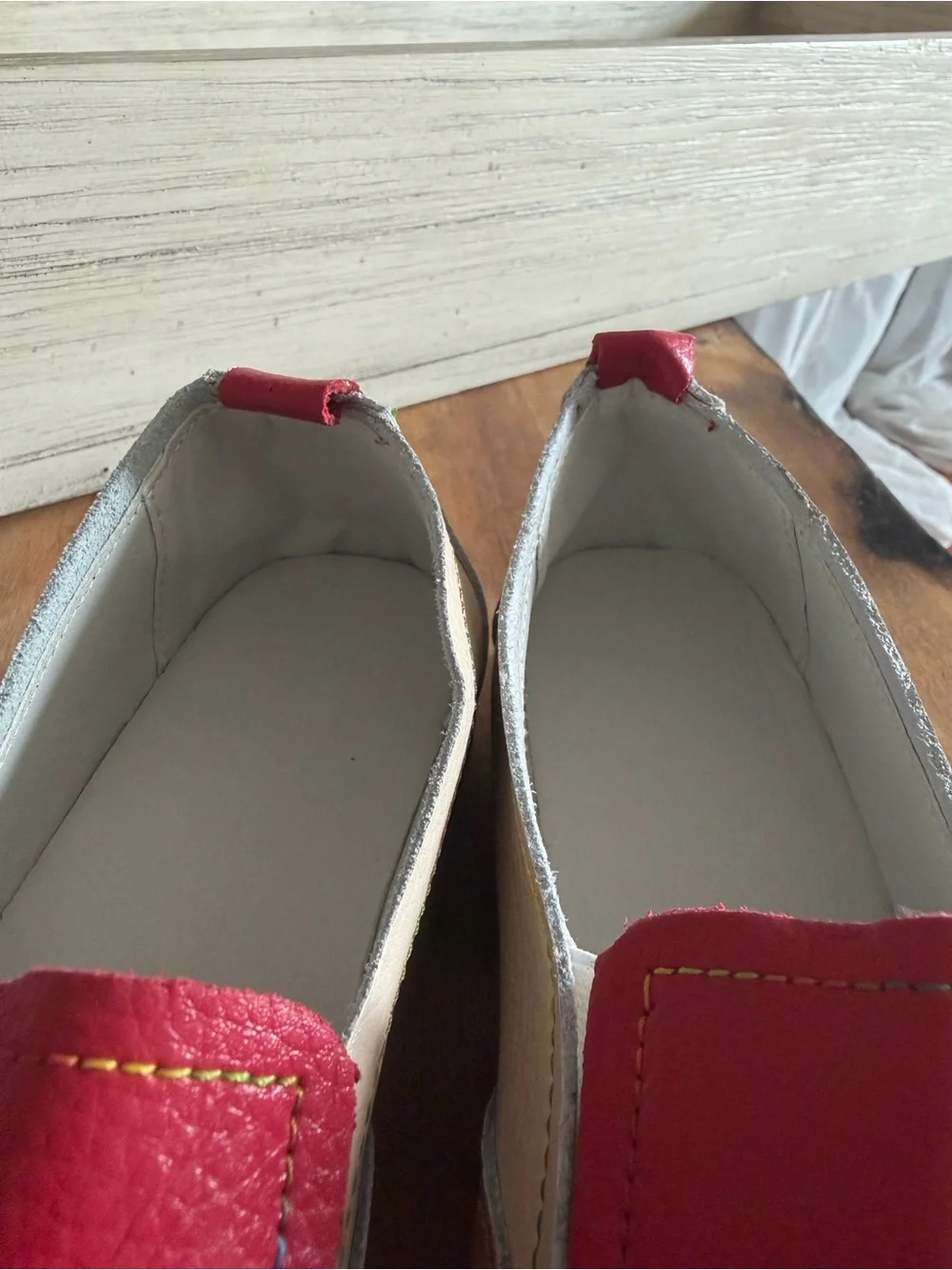 Women’s Multicolor Patchwork Leather Slip-On Loafers